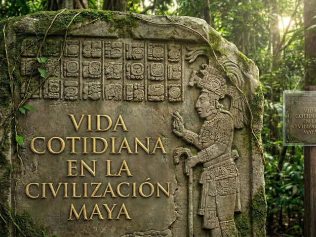 CONFERENCIA ONLINE LA VIDA COTIDIANA EN LA CIVILIZACIÓN MAYA