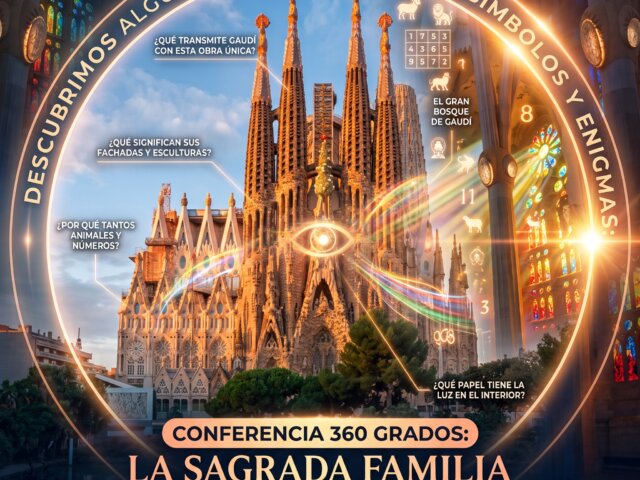 CONFERENCIA 360 GRADOS: LA SAGRADA FAMILIA QUE NO VES A SIMPLE VISTA